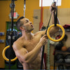Rings Fitness Adult Gymnastics Training Pull-Ups Indoor Fitness Equipment Home Stretching Exercise Spine Traction