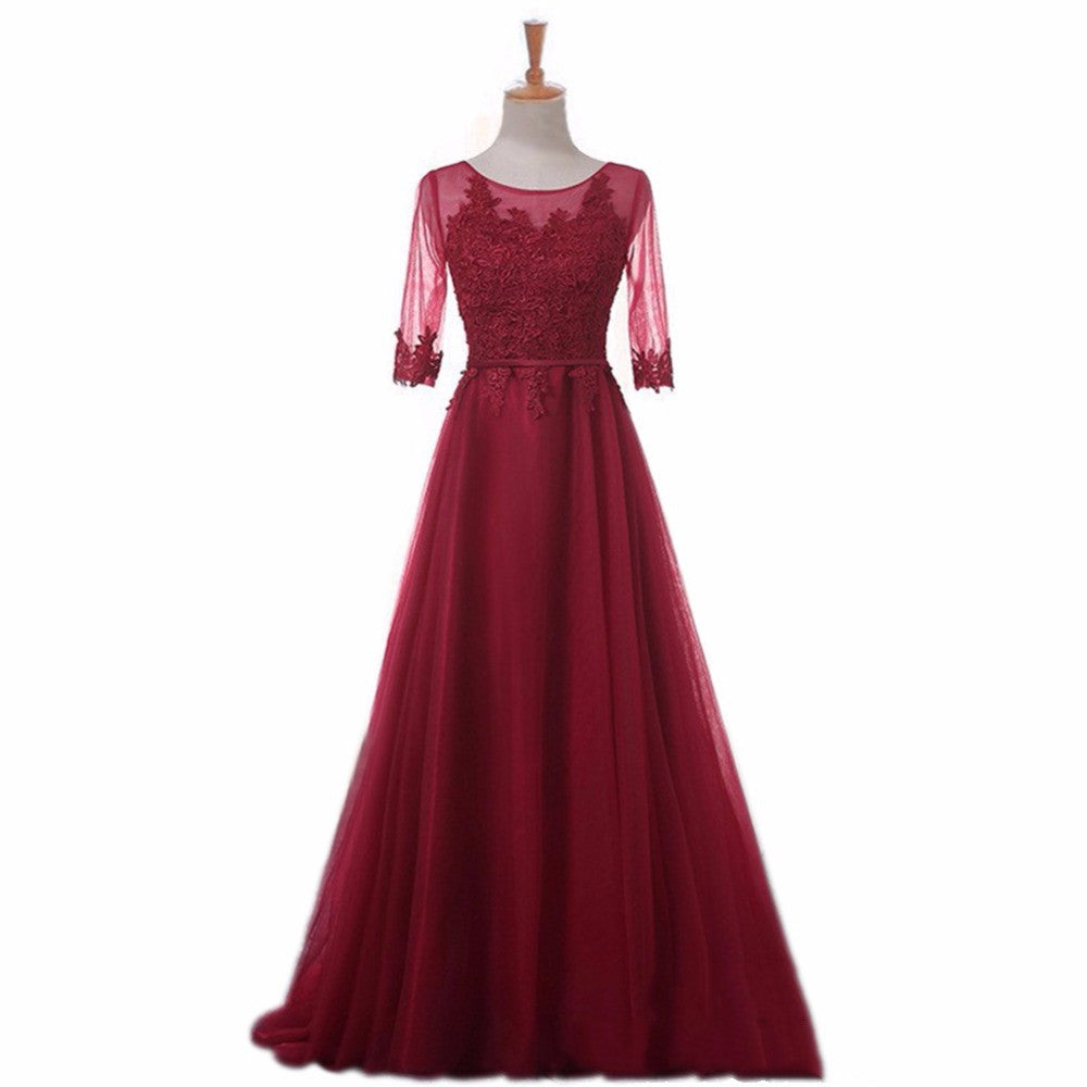 Abito da sera da banchetto da donna, lungo e sottile, elegante e sottile, abito da sposa coreano per il brindisi
