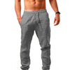 Breathable Cotton And Linen Loose Casual Sports Trousers