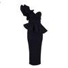 Vestito sexy senza spalline