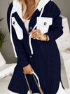 Fashion New Hooded Coat Women's Clothing