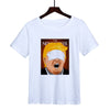 T-shirt stampata girocollo da uomo e donna