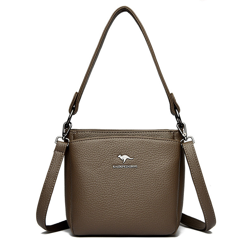 Borsa a mano piccola, monospalla, semplice e alla moda, da donna