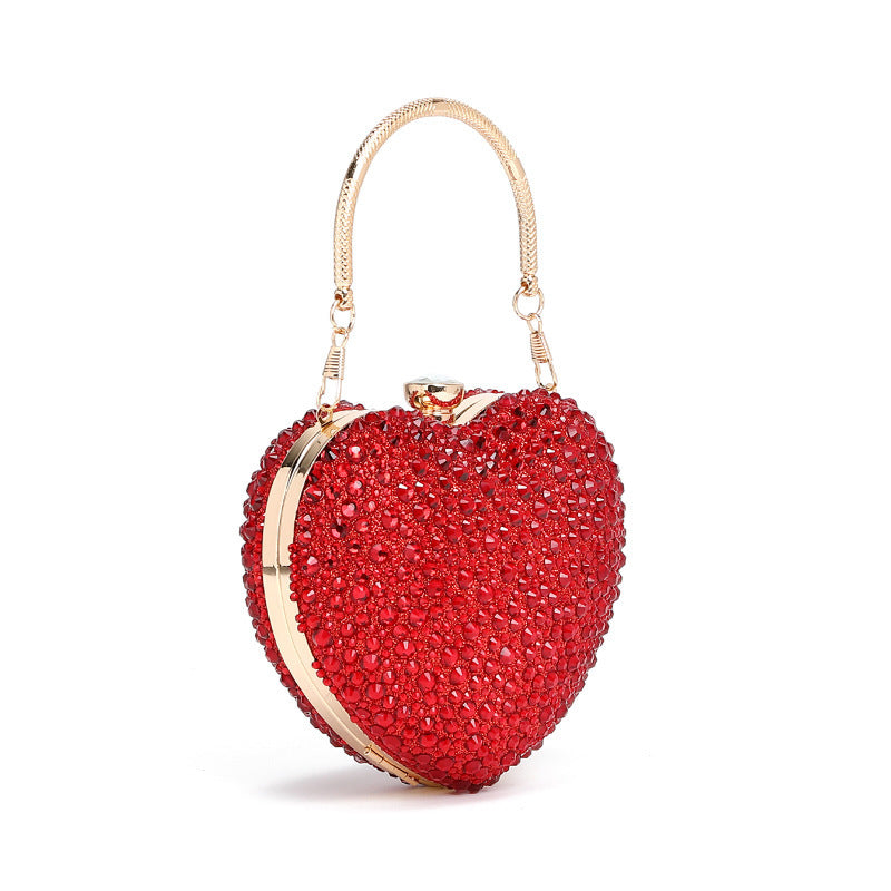 Fashion Chain Diamond-encrusted Shoulder Crossbody Handbag