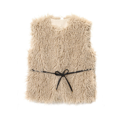Temperament Women's Affordable Luxury Furry Vest