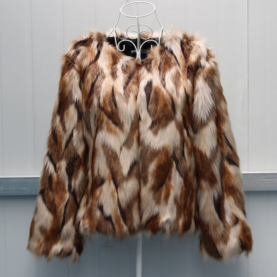 Korean Version Slim-fitting New Fox Fur Faux Fur Coat