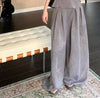 Sleeveless Tube Top And Wide-leg Pants Two-piece Set