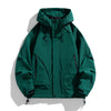 Spring And Autumn High-grade Simple Versatile Trench Coat Windproof Hood Jacket