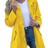 Women's Waterproof Jacket Slim Fit Windbreaker Windproof Jacket