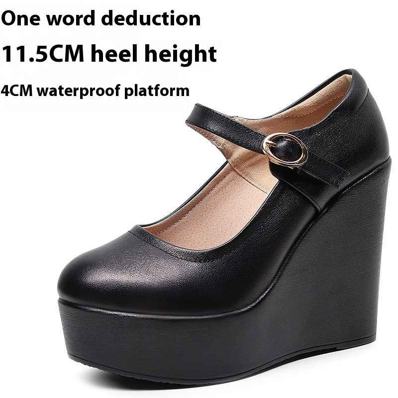 Platform Platform Thick Bottom Women's Magic Stick Shoes