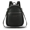 All-matching Solid Color Casual Trend Travel Bag School Bag