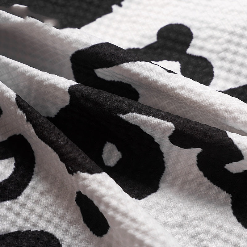 Hand-painted Graffiti Digital Printing Shirt Autumn And Winter New