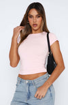 Top aderente versatile con orlo irregolare da donna