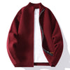 Men's American-style Solid Color Sweater Coat