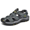 Factory Direct Foreign Trade Sandals Men's Summer New First Layer Leather Baotou Men's Outdoor River Upstream Beach Shoes