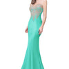 Costume da sposa a sirena per brindisi