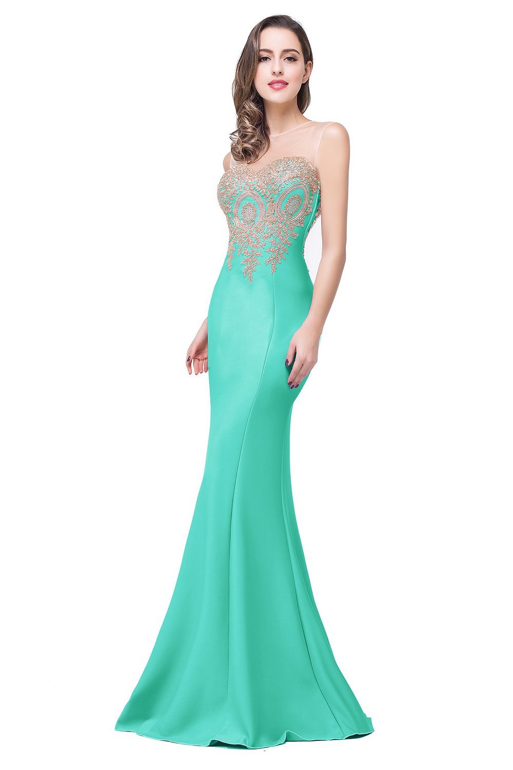 Costume da sposa a sirena per brindisi