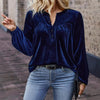 Casual Temperament Commute Button Long Sleeve Top