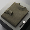 Autumn And Winter New Half-collar Wool Sweater Men's Thin Pullover Bottoming Shirt