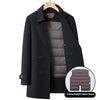 Double-sided Wool Overcoat Men's Mid-length Suit Collar Woolen Coat