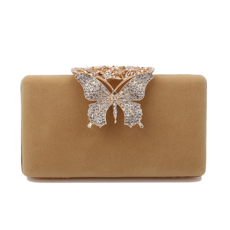 Women's Velvet Banquet Bag Evening Wear Dress Clutch