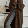 Idle Style Loose Thick Knitted Coat For Women