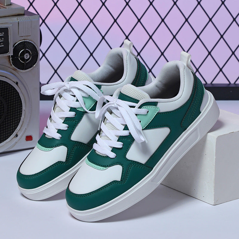 Platform Skateboard Shoes Couple Casual Flat Shoes