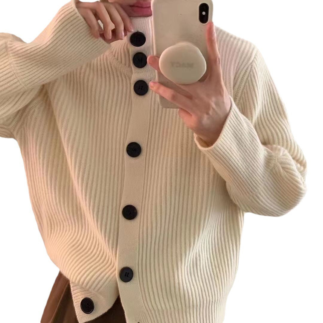 Sweater Idle Style Temperament Knitted Top