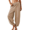 Women's Casual Pure Color All-matching Casual Pants With Pockets