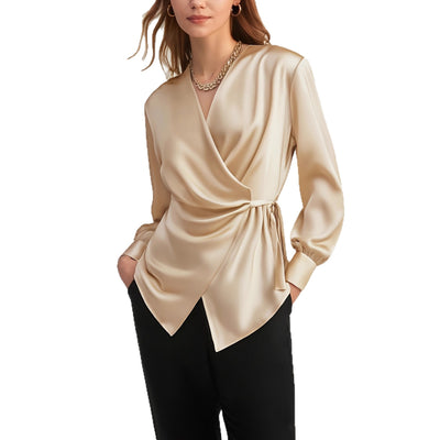 Sleek Solid Color Fashionable Design For Women With Long Sleeves