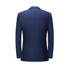 Abito tre pezzi casual da uomo, slim fit, blu scuro, stile British Coreano