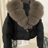 Women's Short Western Style Fashionable Warm Down Jacket