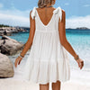 Loose-fit  Strapless Sun-protective Dress