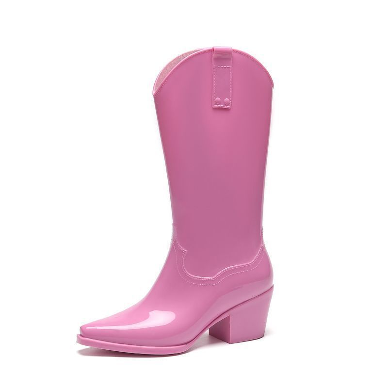 Women's Rain Boots New Non-slip Durable Wear-resistant Cold-proof Deodorant