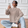 Half Turtleneck Autumn And Winter Undershirt Sweater Pullover