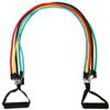11-piece suit fitness rally pull rope