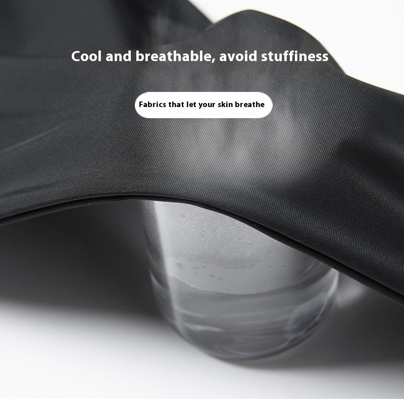 Summer New Ice Silk Quick-drying Pants Men