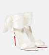 Women's Fashion Satin Bow Open Toe Sandals