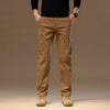 Marchi di moda maschile Pantaloni casual larghi e dritti alla moda abbinabili a tutto