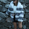 Fashion Loose Fur Hooded Women's Coat