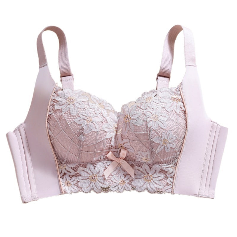 Reggiseno in pizzo regolabile per intimo senza fili da donna
