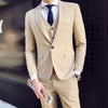 Completo da uomo tre pezzi abbigliamento da lavoro abbigliamento formale