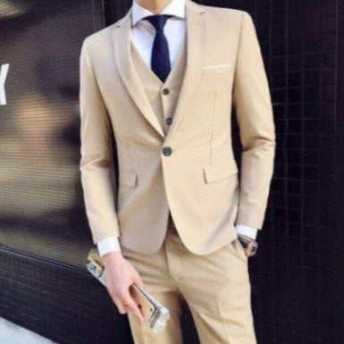 Completo da uomo tre pezzi abbigliamento da lavoro abbigliamento formale