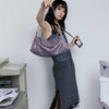 New Women's Underarm Purple Niche Crossbody Shoulder Bag