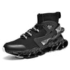 Men's High-top Shock-absorbing Running Mesh Sneaker