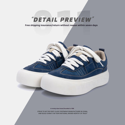 Versatile Raise The Bottom Canvas Shoes For Men