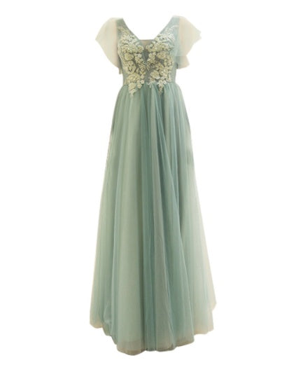 Nuovo Abito da Sposa Color Verde Chiaro per Brindisi