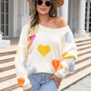Round Neck Bottoming Shirt Mink Love Sweater