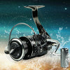 Fishing reel full metal fishing gear spinning wheel fishing reel 13+1 axis