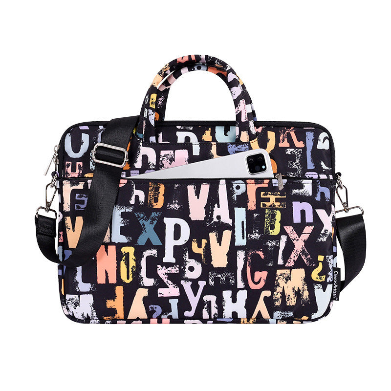 Portable Home Simple Printing Laptop Tablet PC Bag